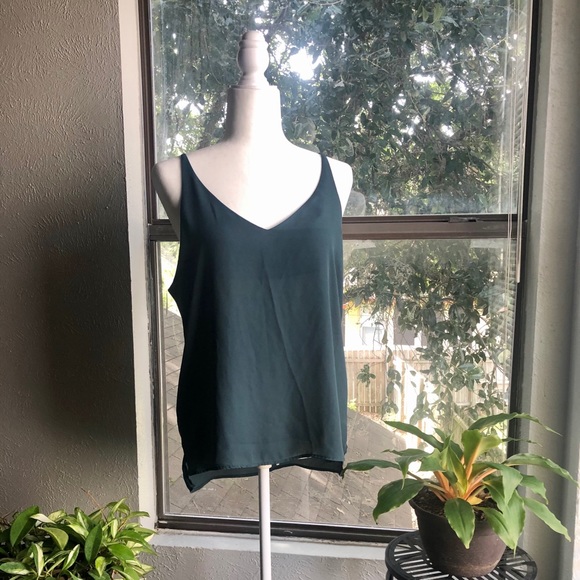 Forest green blouse - Picture 1 of 3